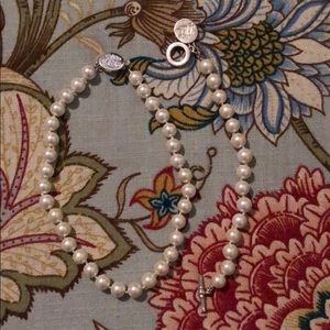Ralph Lauren Pearl Necklace and Bracelet Set